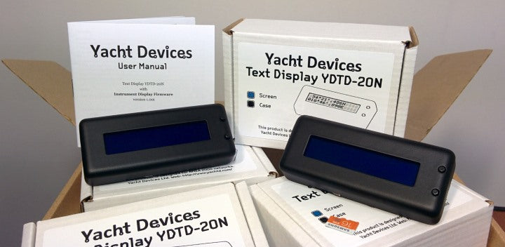 Text Display - Compatible with NMEA 2000 (DeviceNet) Micro Male - 2 Dogs Marine