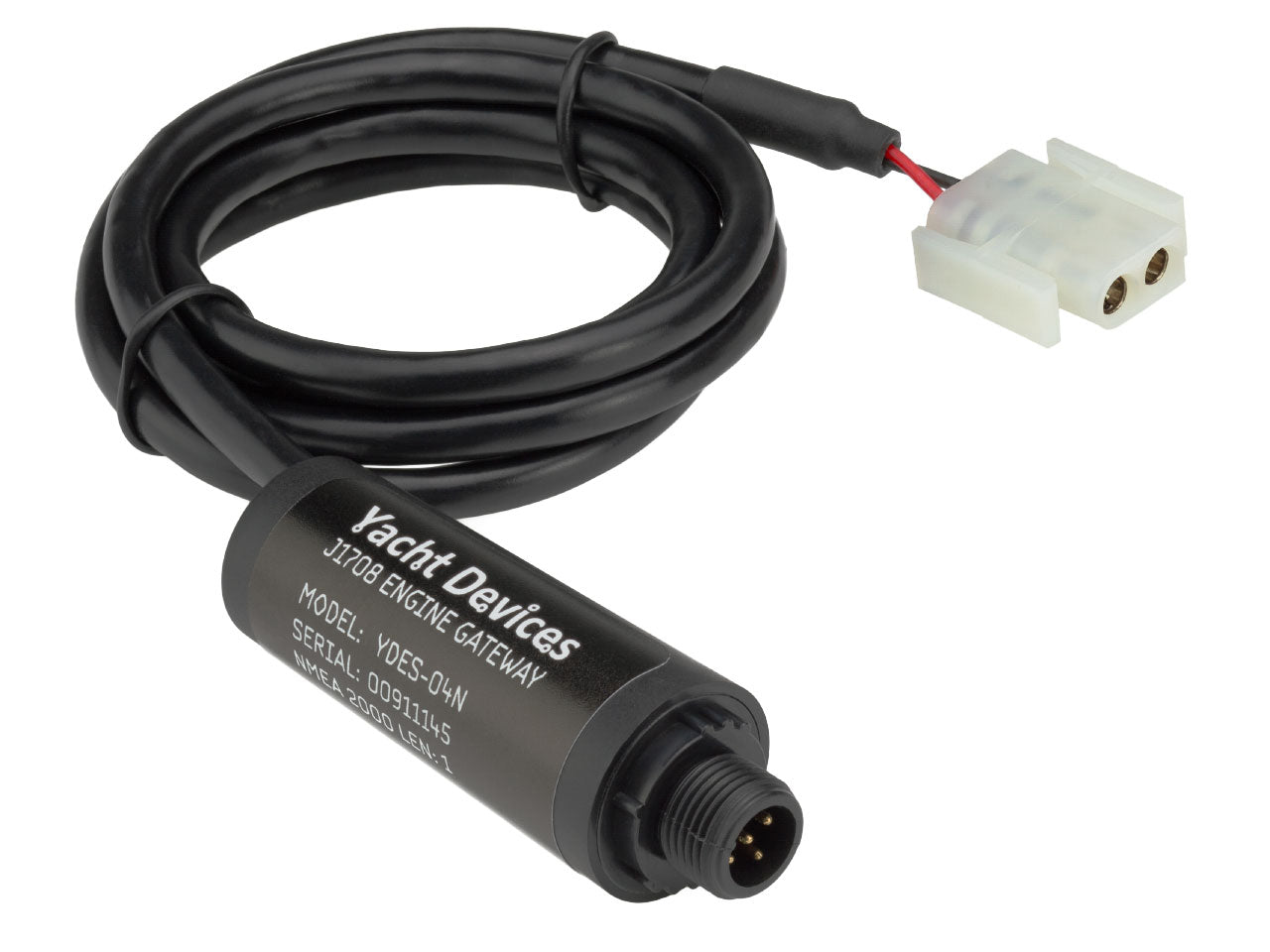 J1708 Engine Gateway YDES-04 - Compatible with NMEA 2000 (DeviceNet) Micro Male - 2 Dogs Marine