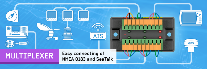 NMEA 0183 YDNM-02 Multiplexer